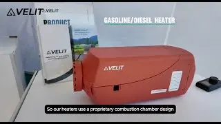 The VELIT Gasoline/Diesel Heater That Updates Itself