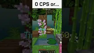 0 CPS or Drag Clicking?🔥#minecraft #bedwars #hypixel #speedtelly #tellybridge #bridgerland
