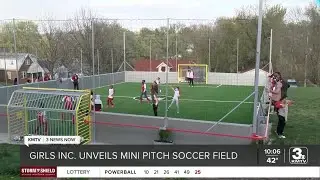 Girls Inc. unveils new mini-pitch soccer field