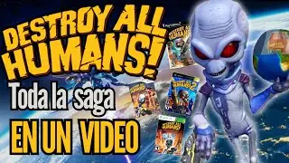 DESTROY ALL HUMANS Es una saga de otro planeta 🛸 | Resumen de toda la historia