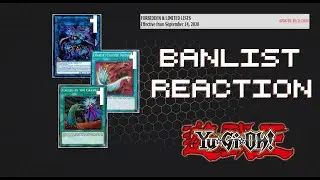 BANLIST REACTION September 2020