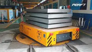 25T Battery-Powered Rail Cart + 30T Turntable - Total Solution