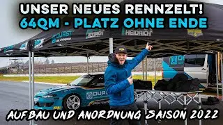 Max Heidrich #84 - Folge 30 - Unser neues Driftzelt ist da! Wir bauen das Duratent mit euch auf!