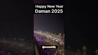 Daman nights and New Year lights &ndash; what a vibe #hello2025 #daman #damantourism #shorts #shortsvideo