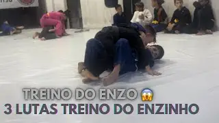 Enzinho treinando para mais um campeonato 😱 de jiu-j&iacute;tsu 😱