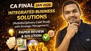 🚨 ca final ibs paper jan 2026 | tough ya easy? complete review 😲