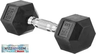 Amazon Basics Rubber Hex Dumbbell Hand Weight Review