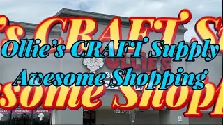 CRAFT and HALLOWEEN Ollie&rsquo;s Awesome Shop With Me Junk Journal Paper Card Stock! Casselberry Florida