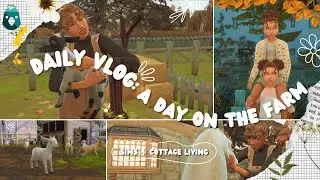 Sims 4 Cottage Living Vlog 🍄 | My Sims' Morning Routine (no commentary)