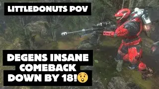 Degens Insane Comeback Down By 18 LittleDonuts The GOAT