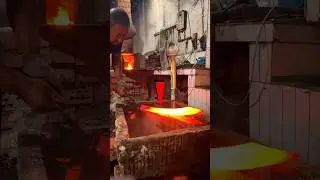 Making Knives Stronger with Differential Hardening #shorts
