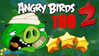 Angry Birds 2 - 3 Stars Walkthrough Level 180 BOSS [4K 60FPS]