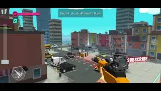Sniper Mission Shooting Games #18 Safe Distance Electric Shock All Man In Black