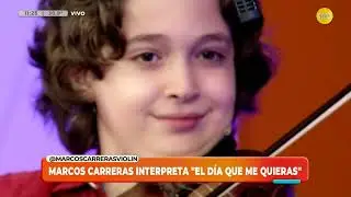 En la previa a Navidad, música en vivo de la mano del violinista Marcos Carreras │LPELDM│ 24-12-25