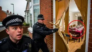 Police Break Down a Door in Liverpool and Find a Dinner Table Set for 12... With No One Home