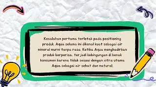 Analisis Kesalahan Produk Aqua Splash of Fruit
