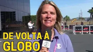 MARIANA BECKER DE VOLTA À F1 NA GLOBO