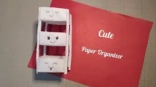 Small Paper Organizer DIY &ndash; Perfect for Desk & Craft Supplies!