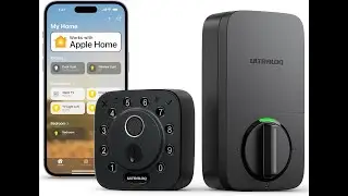 ULTRALOQ Bolt Fingerprint WiFi Smart Lock Review: Apple Home, Siri & 8-in-1 Keyless Entry