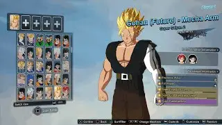 Dragon Ball Sparking Zero - Gohan (Future) Mecha Arm SSJ 2 VS Paikuhan