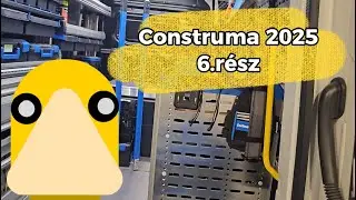 CONSTRUMA 2025 - 6.Rész (tárolástechnika, raktér bútor, mobil műhely)