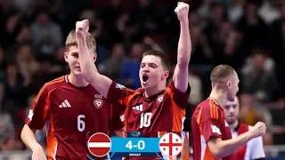 Latvia 4 - 0 Georgia : UEFA Futsal 2026 