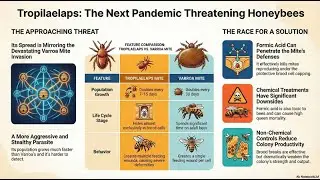 The Tropilaelaps Threat: Evolution and Management of the Honeybee Mite