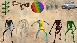 WRONG HEADS SIREN HEAD POOP, SIREN HEAD HOUSE, SIREN HEAD BRAIN EYE, SIREN HEAD OCTOPUS, SIREN HEAD
