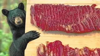 BEST PART of a Black Bear? How About Traeger Bacon!