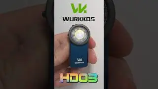 WURKKOS HD03 - Playful Monster!  #edcflashlight #funflashlight #wurkkoshd03 #flashlight #torch