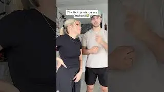 My husband&rsquo;s tickle prank 🤣🤣#funny #youtube #funnyvideos #usa #couple #laughter