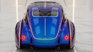 Возрождение Renault 4CV 2026 &ndash; классический дизайн в сочетании с будущим.