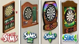 Sims 1 против Sims 2 против Sims 3 против Sims 4 — Дартс