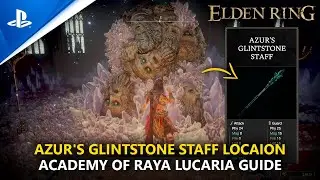 ELDEN RING | Azur's Glintstone Staff Location - Academy of Raya Lucaria Guide