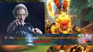 Topson Monkey King Perspective - TI 9 OG vs Liquid Game 2