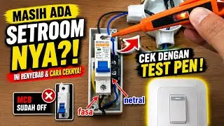mcb sudah off tapi masih ada setroom nya, GAK BAHAYA TA ??