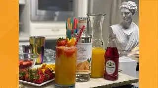 Lighten up filling fall dishes with Olivia's Strawberry Sunrise