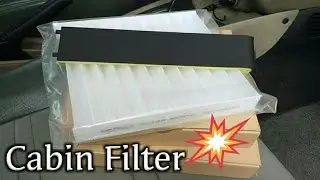 Toyota Avanza Cabin Filter Installation