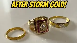 Gold Jackpot! - Beach Metal Detecting after Typhoon