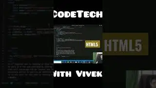 HTML5 #codetechwithvivek #javaprogramming #javaclass #motivation #whileloop #daccourse
