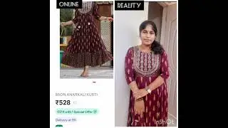 #meesho / online vs reality \ # meesho rewiew.! online shopping / expectation vs reality