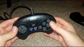 Videogamelover58 Reviews: Sega Genesis 6-button turbo controller MK -1470
