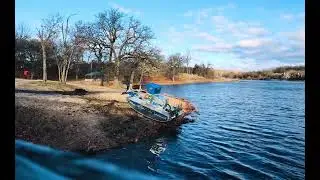 H2mow weed removal for sand springs lake! 