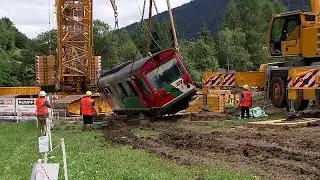 Murtalbahn: Triebwagen geborgen