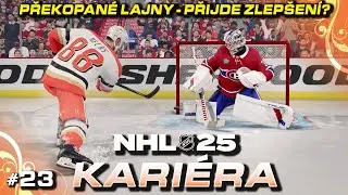 Překopan&eacute; Lajny - Přijde Zlep&scaron;en&iacute;? #23 | NHL 25 CZ Let's Play (Kari&eacute;ra / Franchise)