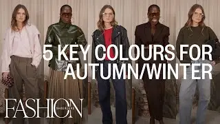 Autumn Fashion Trends: Styling Olive, Red, Burgundy, Pink & Brown | SheerLuxe Fashion