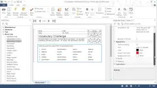 Vocabulary Worksheet Factory 5: Introduction