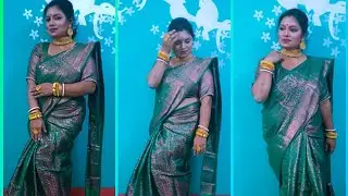 low waist saree draping