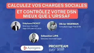 Conférence Apogea - Calculez vos charges sociales et contrôlez votre DSN mieux que l'URSSAF