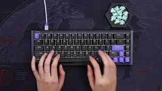NuPhy BH65 Typing Sound Test &ndash; Magnetic Switches in Action